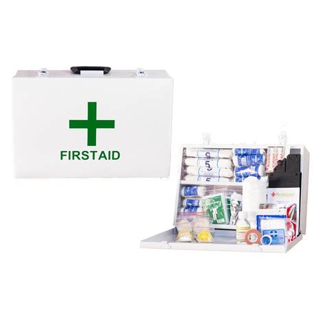 metal first aid box|government regulation first aid kit.